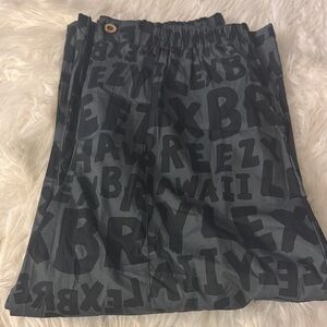 Lexbreezy Hawaii Graffiti Cargo Pants